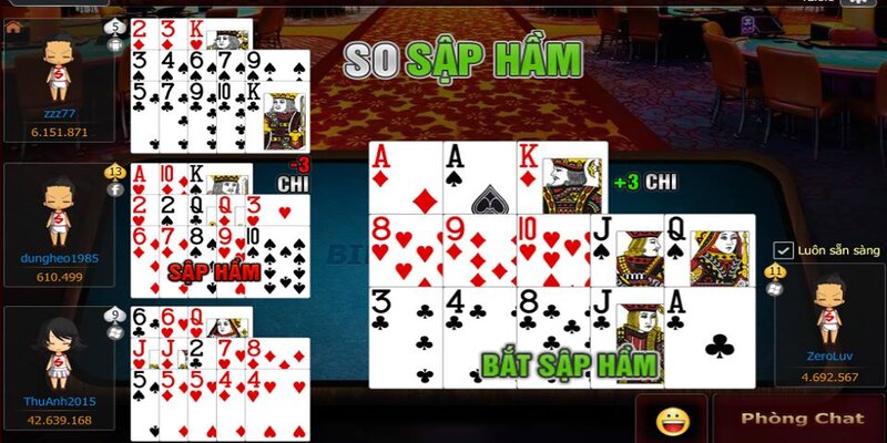 Bí mật giúp người chơi thắng lớn trong Game Mậu Binh online luck8