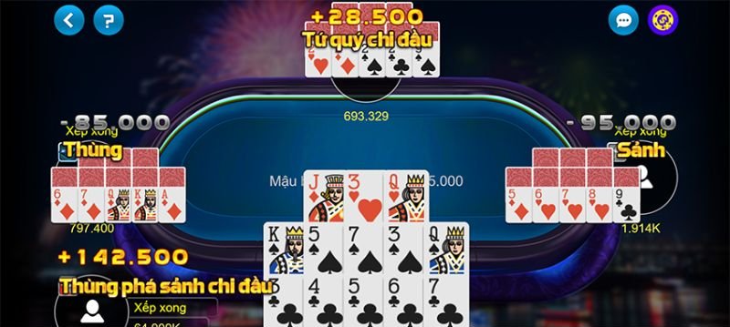 Giữ vững tâm lý trong bất kể tình huống nào khi chơi Mậu Binh online luck8